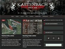 Tablet Screenshot of kaltenbach-openair.at